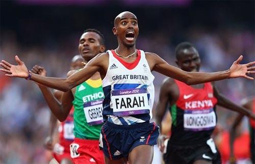 Farah, junto com Bolt e Kipsang, é um dos favoritos ao prêmio / Foto: Londres 2012 