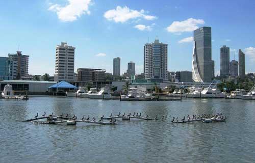 Belo visual do Panamá, onde os atletas brasileiros vão disputar a terceira e última etapa do Circuito Sul-Americano de Corridas de 10 km