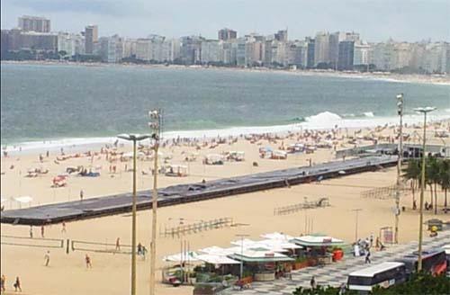 O palco do Mano a Mano, a primeira competição brasileira que receberá o jamaicano Usain Bolt, no dia 31 de março, já ganha seus contornos /  Foto: Divulgação