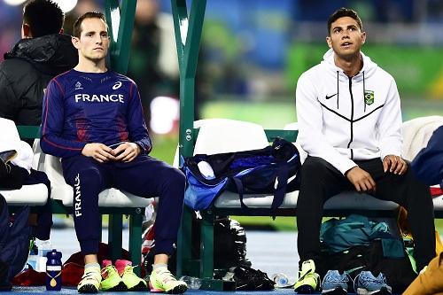 Lavillenie e Thiago Braz / Foto: Wagner Carmo/CBAt