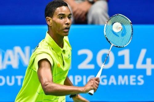 Ygor Coelho é o maior destaque do Brasil no badminton atualmente / Foto: Divulgação / COB