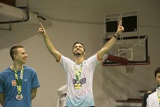 Pedro Martins foi o campeão na chave de simples masculina na competição realizada no Club Athletico Paulistano / Foto: Nelson Toledo/Fotojump