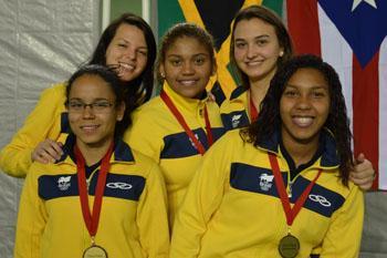 A seleção feminina de Badminton conquistou a medalha de bronze durante a Thomas Cup de Badminton, realizada na cidade de Los Angeles, nos Estados Unidos / Foto: Divulgação 