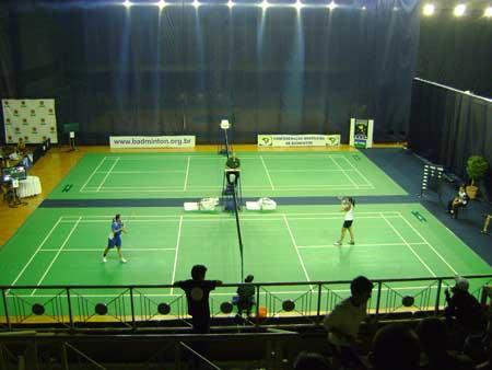 1º Open de Badminton, realizado no Campo de São Bento, um dos parques mais conhecidos e visitados de Niterói./ Foto: Divulgação