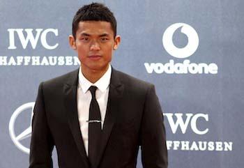 Apesar de Lin Dan não ser um dos seis finalistas selecionados para o prestigiado prêmio Laureus World Sportsman 2012, o campeão olímpico chinês e campeão do mundo foi convidado para ser uma das estrelas do evento, em Londres / Foto: Divulgação 