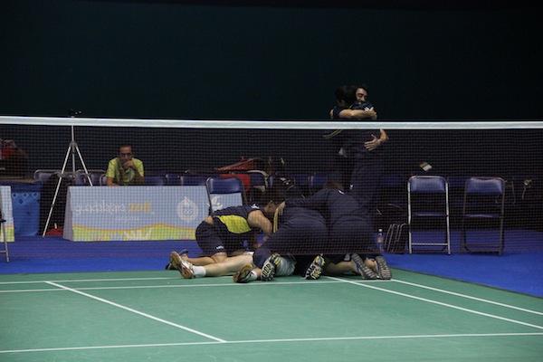 O atleta da Seleção Brasileira de Badminton, Daniel Paiola, fez história nesta segunda-feira/ Foto: Divulgação 