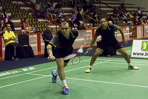 Na chave de duplas masculina, Hugo Arthuso e Daniel Paiola (57º) tiveram um jogo tranquilo / Foto: Nelson Toledo/Fotojump 