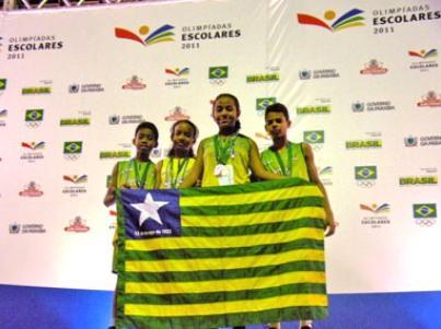 Estreante do ano nas Olimpíadas Escolares, em João Pessoa, o esporte colhe os frutos do projeto social "Jovens Talentos de Badminton", implantando em diversas escolas públicas de Teresina / Foto: Divulgação 