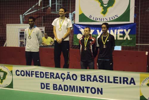 Terminou neste domingo em São Paulo a 27ª edição do Brasil Internacional ‘Gustavo Prata’ Badminton Cup e Kevin Cordon da Guatemala no masculino e Nicole Grether no feminino foram os grandes campeões da competição / Foto: Divulgação