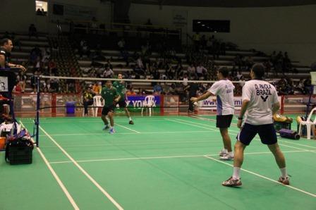 Daniel Paiola e Hugo Arthuso foram derrotados pelos poloneses durante a semi-final do Brasil Open, disputada no último sábado, dia 24 de Setembro / Foto: Divulgação 