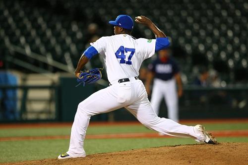 Arremessador que havia participado do jogo das estrelas do futuro da MLB estreia com três eliminações, um “strikeout” e uma jogada incrível pelo Seattle Mariners / Foto: Alex Trautwig MLB