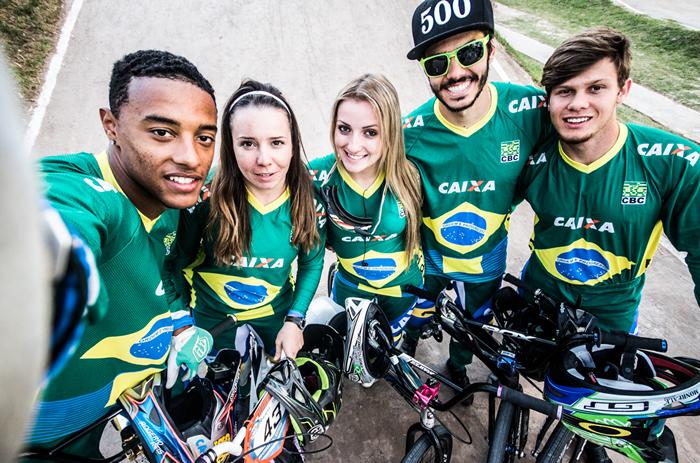 Seleção Brasileira de BMX / Foto: Maximiliano Blanco / CBC