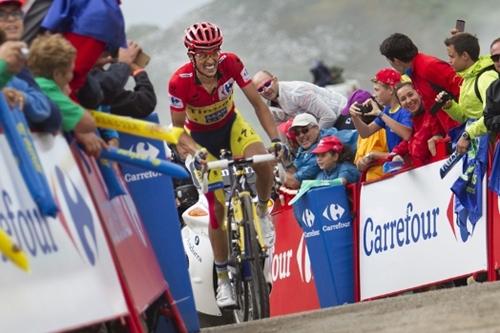 Contador comemora vitória importante na Volta da Espanha / Foto: Getty Images