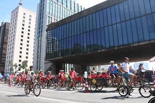 No próximo dia 19, “Projeto” faz a festa e inaugura a segunda rota da capital para bicicletas elétricas. Caminho vai  percorrer a Faria Lima e imediações, aos sábados / Foto: Divulgação