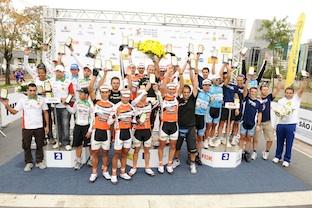 A equipe campeã da edição 2010 do Tour do Brasil, DataRO/Foz do Iguaçu (PR), está em ótimo momento. O time comandado por Hernandes Quadri Júnior lidera o Rankings das Américas de Estrada da UCI /Foto: Sérgio Shibuya / ZDL