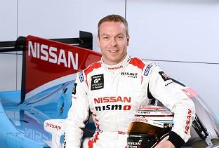 Nissan convida lenda do ciclismo, Sir. Chris Hoy, para participar das 24 Horas de Le Mans / Foto: Divulgação/Nissan