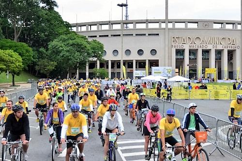 Com percurso de aproximadamente 10 km, a prova incentiva o uso da bike como forma de mobilidade urbana e qualidade de vida / Foto: Divulgação