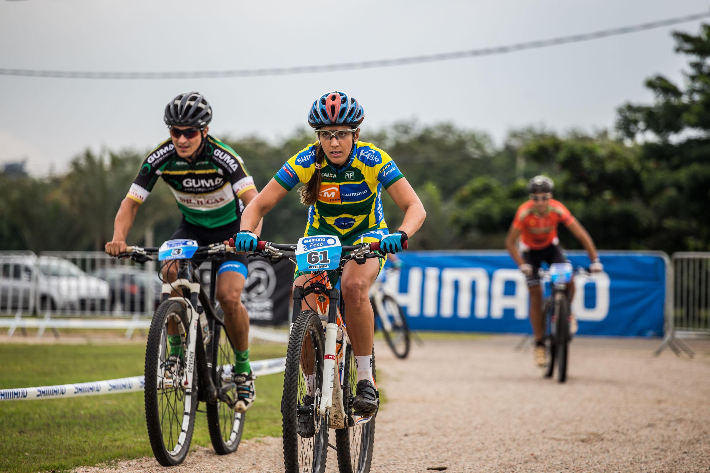 Daniel Grossi e Isabella Lacerda treinando / Foto: Maximiliano Blanco / Shimano