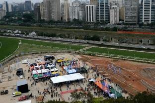 Vista aérea do Shimano Fest 2015 / Foto: Ednei Sulzbach/Bike TV