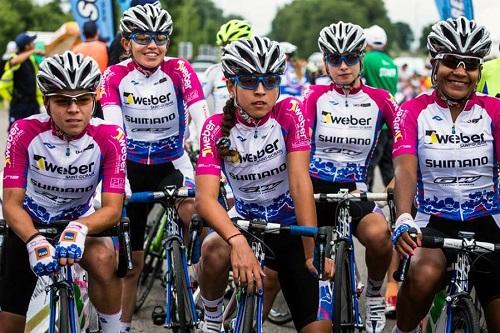 Weber Shimano Ladies Power confirmou presença com cinco ciclistas / Foto: Divulgação