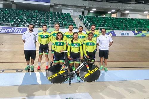 Seleção de Pista no Velódromo do Rio / Foto: CBC/Divulgação