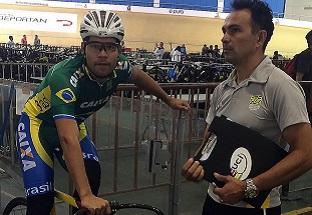 Gideoni disputa a prova Omnium / Foto: CBC/Divulgação