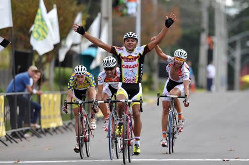 O ciclista potiguar José Eriberto Rodrigues teve um dia muito especial na oitava edição da Volta Ciclística Internacional de Gravataí / Foto: Divulgação