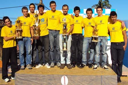  A seleção brasileira de ciclismo Junior terminou no último domingo, dia 24 de Abril, a sua jornada de competições no exterior / Foto: Divulgação