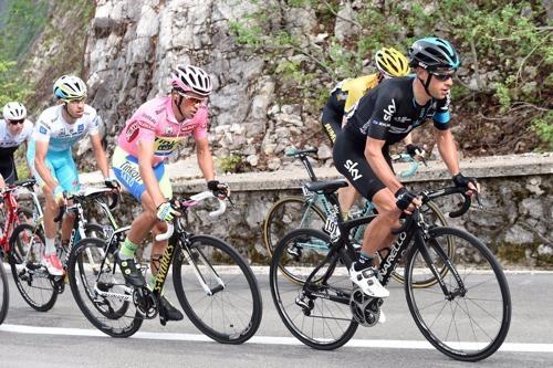 Richie Porte no Tour da Itália 2015 /  Foto: Divulgação / Site Oficial