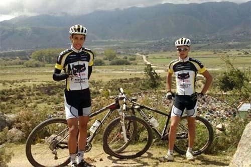 Celsinho após o treino na pista do Pan-Americano de Mountain Bike / Foto: Divulgação 