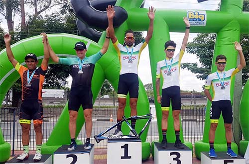 Flávio Santos vence o 1º GP Popular de Ciclismo em Guarulhos / Foto: Divulgação