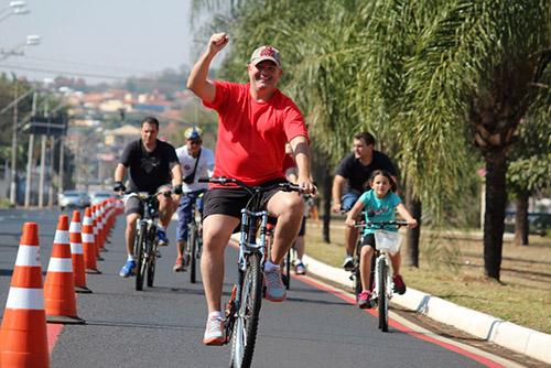 Ao longo dos cinco anos, Ciclofaixa se consolidou como opção de lazer e qualidade de vida para os ribeirão-pretanos / Foto: Martinez Assessoria 