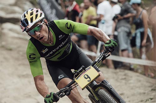 Na última temporada, em Val di Sole, Henrique Avancini conquistou pódio inédito para o Brasil em etapas da Copa do Mundo de MTB XCO / Foto: Bartek Wolinski/Red Bull Content Pool