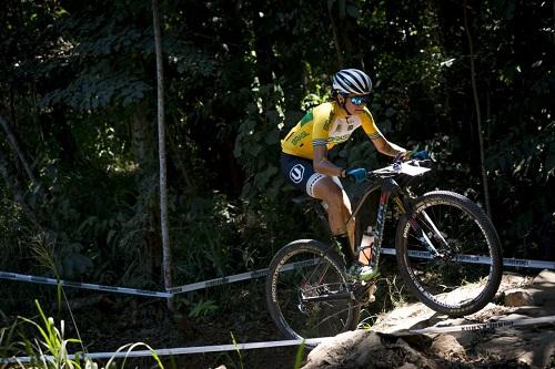 Atual campeã brasileira de XCO Raiza Goulão diz que quer aproveitar torcida. CIMTB Levorin acontece entre os dias 22 e 24 de setembro / Foto: Mathew de Lome