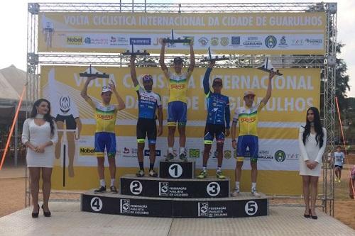 Atleta da Equipe de Ribeirão Preto ficou em terceiro lugar na corrida desta quinta-feira (3), ao completar 165km entre Guarulhos e São José em 3h44min15s417 / Foto: Martinez Comunicação