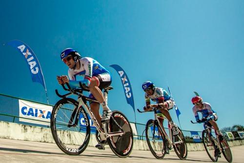 Equipe de velocidade que conquistou o bronze / Foto: Thiago Lemos / CBC 