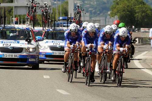 Brasileiro em ação com a equipe no Tour de France 2013 / Foto: B.Bade/Tour de France