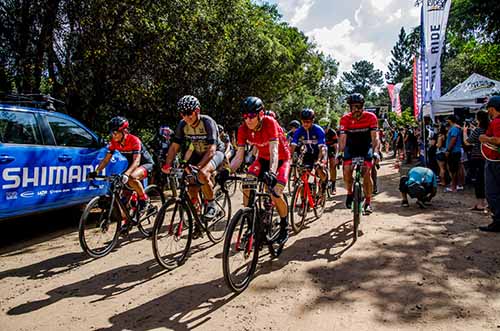 Atletas iniciam prova  / Foto: Ney Evangelista / Brasil Ride  