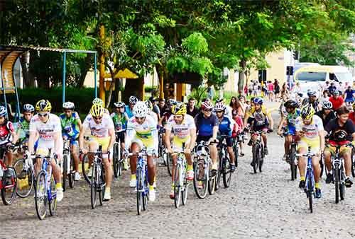 Passeio ciclístico em Mococa / Foto: Luis Claudio Antunes/PortalR3