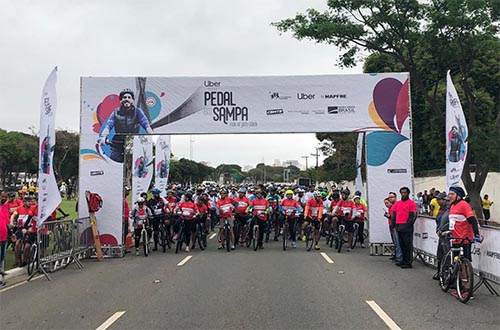 Largada na Praça Heróis da FEB  / Foto: Divulgação