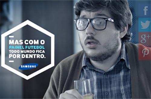 A plataforma de marketing "Entre no Jogo" é um convite para que todos os torcedores possam compartilhar suas emoções com seus produtos Samsung.  / Foto: Divulgação