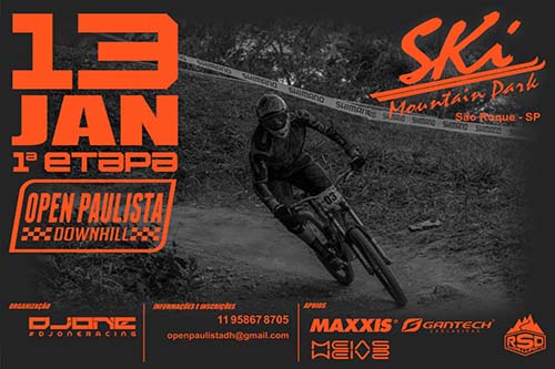 Ski Mountain Park recebe a 1ª etapa do Open Paulista de Downhill   / Foto: Divulgação