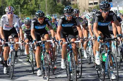 Equipe Sky Pro Cycling. Sucesso da equipe em competições internacionais ajudou a levar o campeonato mundial para os EUA em 2015 / Foto: Divulgação US Pro Cycling