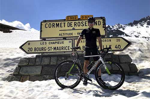 Apresentador Bruno Vicari faz percurso do Tour de France 2019  / Foto: L'Étape Brasil