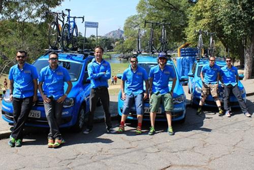 Equipe Shimano no Tour do Rio/ Foto: Divulgação