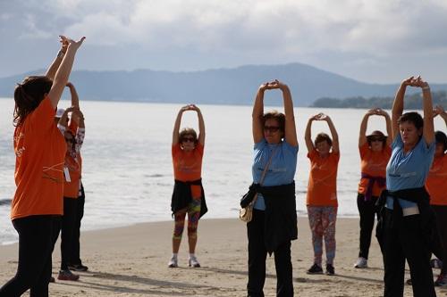 Realizada simultaneamente em 22 países e 37 cidades, corrida será marcado por grande participação de crianças e idosos. Florianópolis será uma das quatro sedes do Brasil nesse domingo a receber evento global / Foto: Divulgação/Just Run