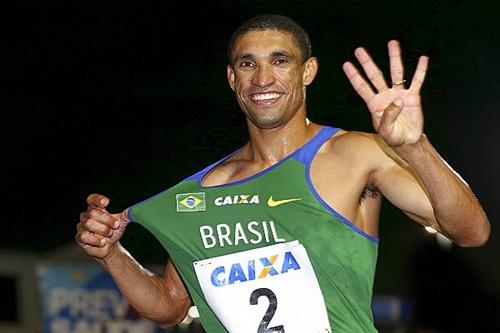 Leandro Prates conquista o tetracampeonato. / Foto: Wagner Carmo / INOVAFOTO / CBAt