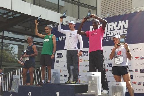 Atleta conquistou o primeiro lugar com o tempo de 31 minutos e 5 segundos / Foto: Divulgação