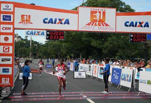 Meseret Biratu, campeã da prova no feminino / Foto: Marcelo Fim/Midiasport