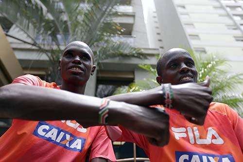 Mark e Rotich, destaques no Quênia / Foto: Paulo Pinto/Fotos Públicas